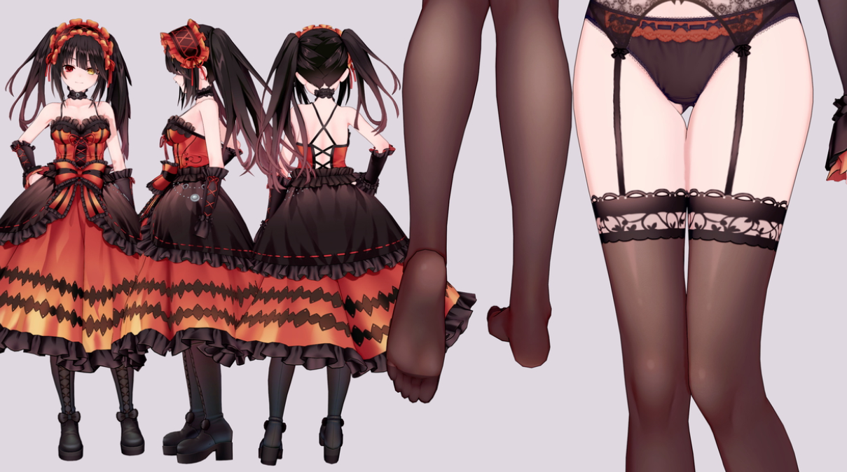 【KK KKS/人物卡】虚子 合集 更新至 2月 时崎狂三-麻瓜屋