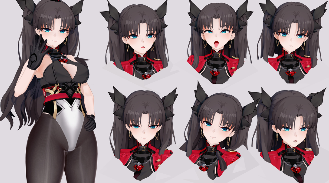 【KK KKS/人物卡】yubao鱼拿堡合集 更新至 6月 遠坂凛-麻瓜屋